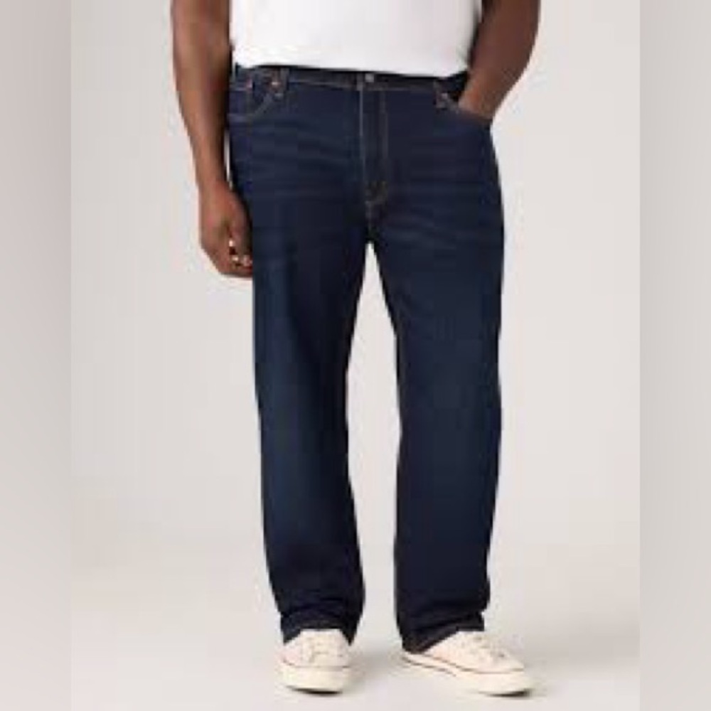Levi's 541 Athletic Taper Fit Men's Deep Indigo Jeans, 37 Waist 35 Length
